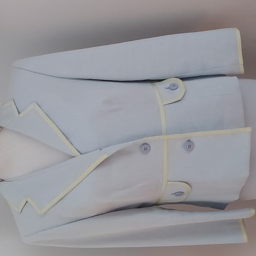 Isabel & Nina cotton suit, size 14, light blue - Picture 2 of 8